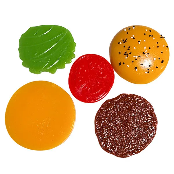 Taba Squishies Peelables Deluxe Premium Silicone Fidget Toy Hamburger — photo 3
