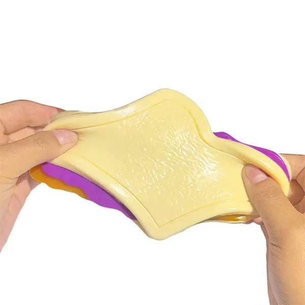 Taba Squishies Peelables Deluxe Premium Silicone Fidget Toy PB&J Sandwich — photo 2