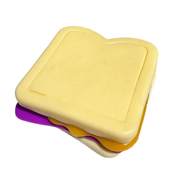 Taba Squishies Peelables Deluxe Premium Silicone Fidget Toy PB&J Sandwich — photo 3