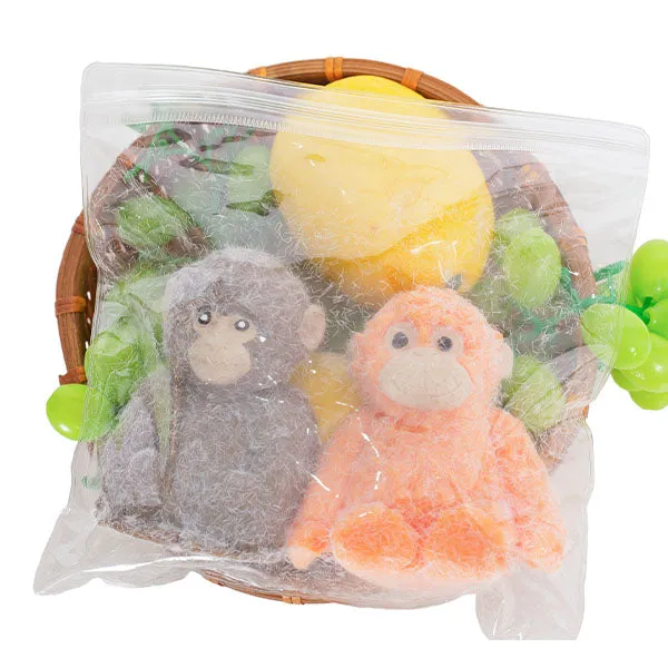 Taba Squishies Punch the Monkey & His Stuffed Monkey Friend Fidget Toys — photo 3