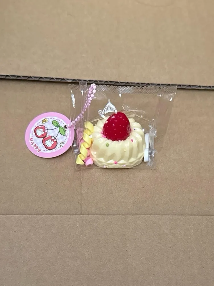Taba Squishy Mini Strawberry Pudding
