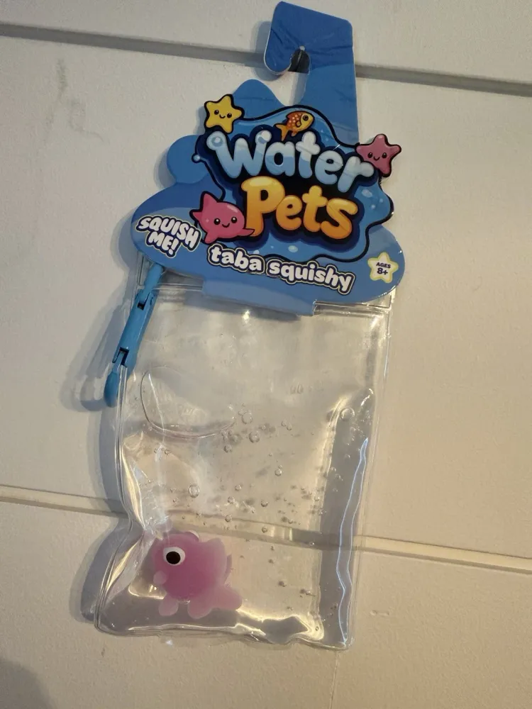 Taba Squishy Water Pets Purple Fish