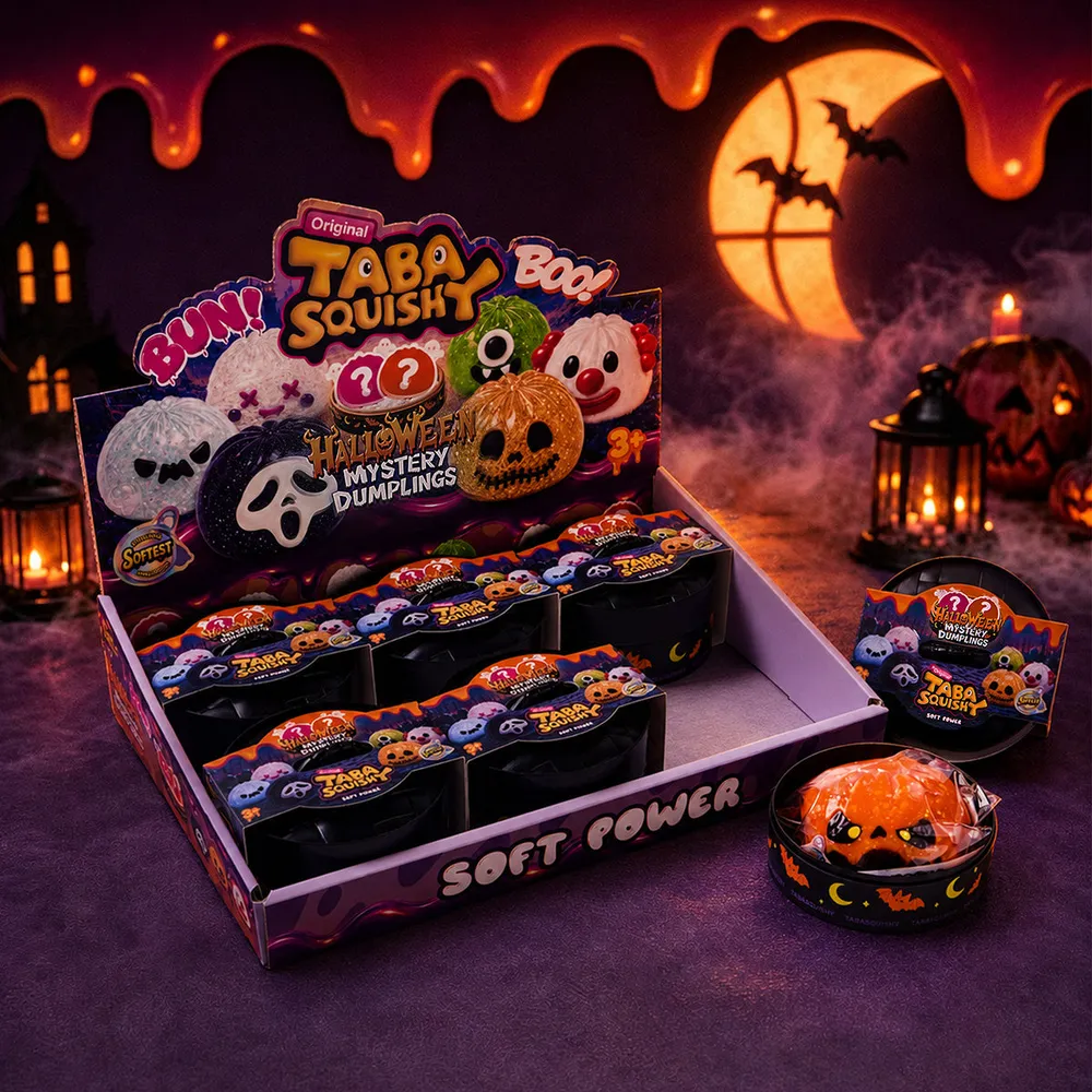 TABASQUISHY Halloween Dumpling Blind Box | Single Box or Full Case | 2 Secret Designs to Discover