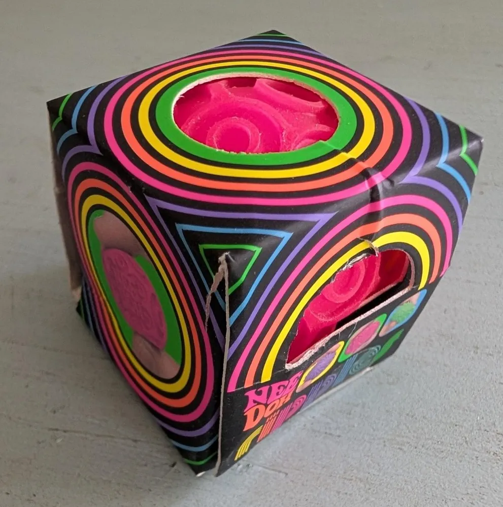 Teenie Needoh Pink Ripples Squishy