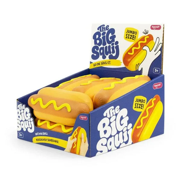 The Big Squij Slow-Rise Squishy Fidget Toy Hot Dog — photo 3