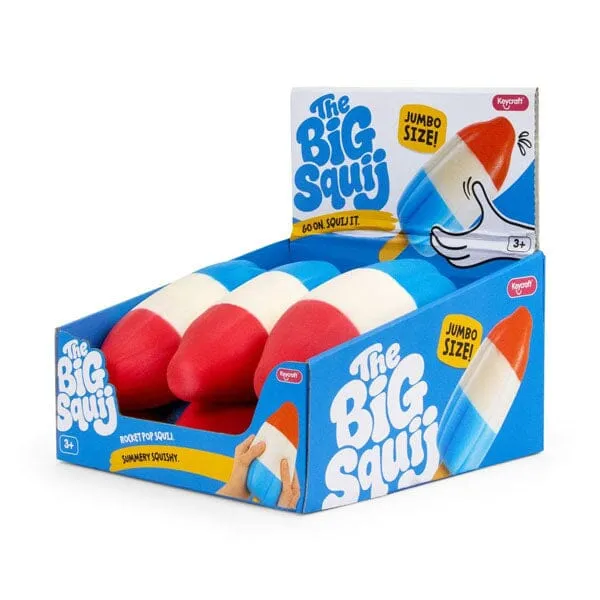 The Big Squij Slow-Rise Squishy Fidget Toy Rocket Pop Popsicle — photo 3