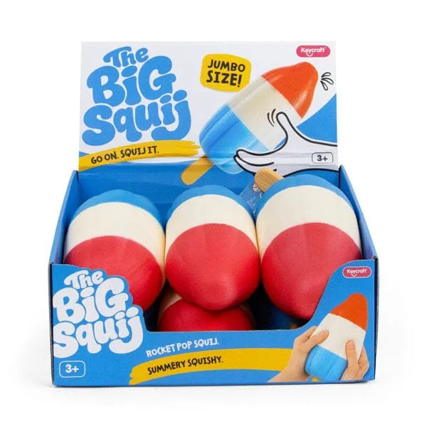 The Big Squij Slow-Rise Squishy Fidget Toy Rocket Pop Popsicle — photo 4