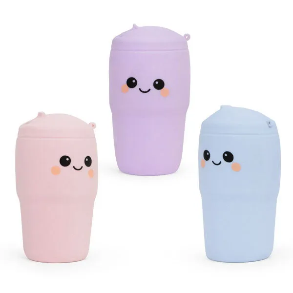 The Big Squij Slow-Rise Squishy Fidget Toy Tumbler Travel Mug