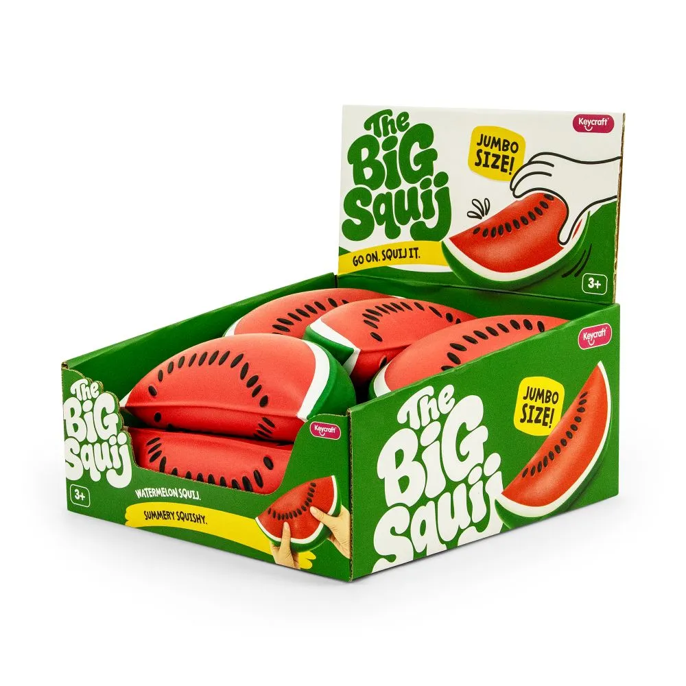 The Big Squij Slow-Rise Squishy Fidget Toy Watermelon — photo 2