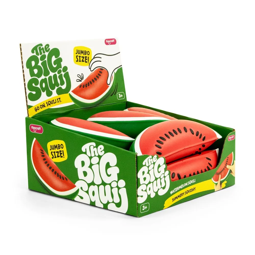 The Big Squij Slow-Rise Squishy Fidget Toy Watermelon — photo 3