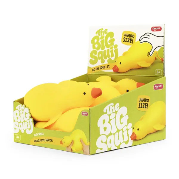 The Big Squij Slow-Rise Squishy Fidget Toy Yellow Duck — photo 3