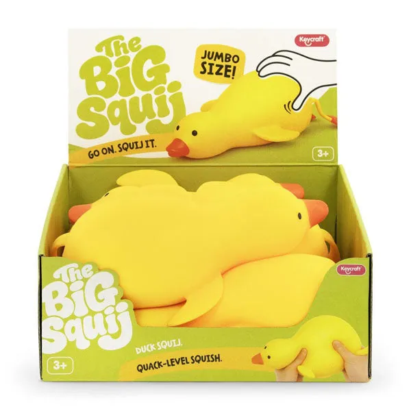 The Big Squij Slow-Rise Squishy Fidget Toy Yellow Duck — photo 4