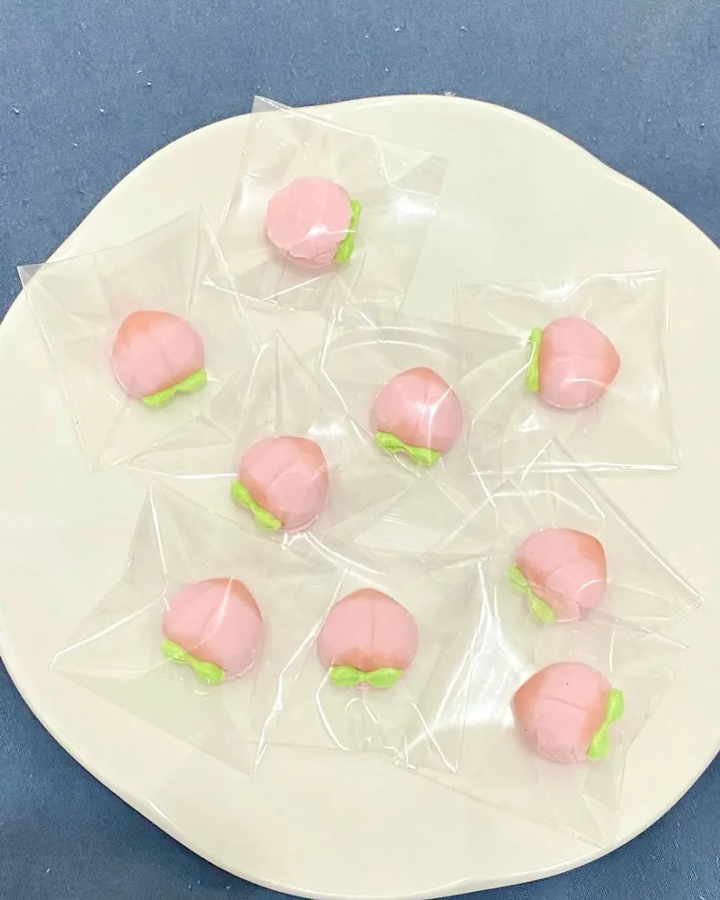 Tiny Peach Squishy Stress Relief Decompression Toy