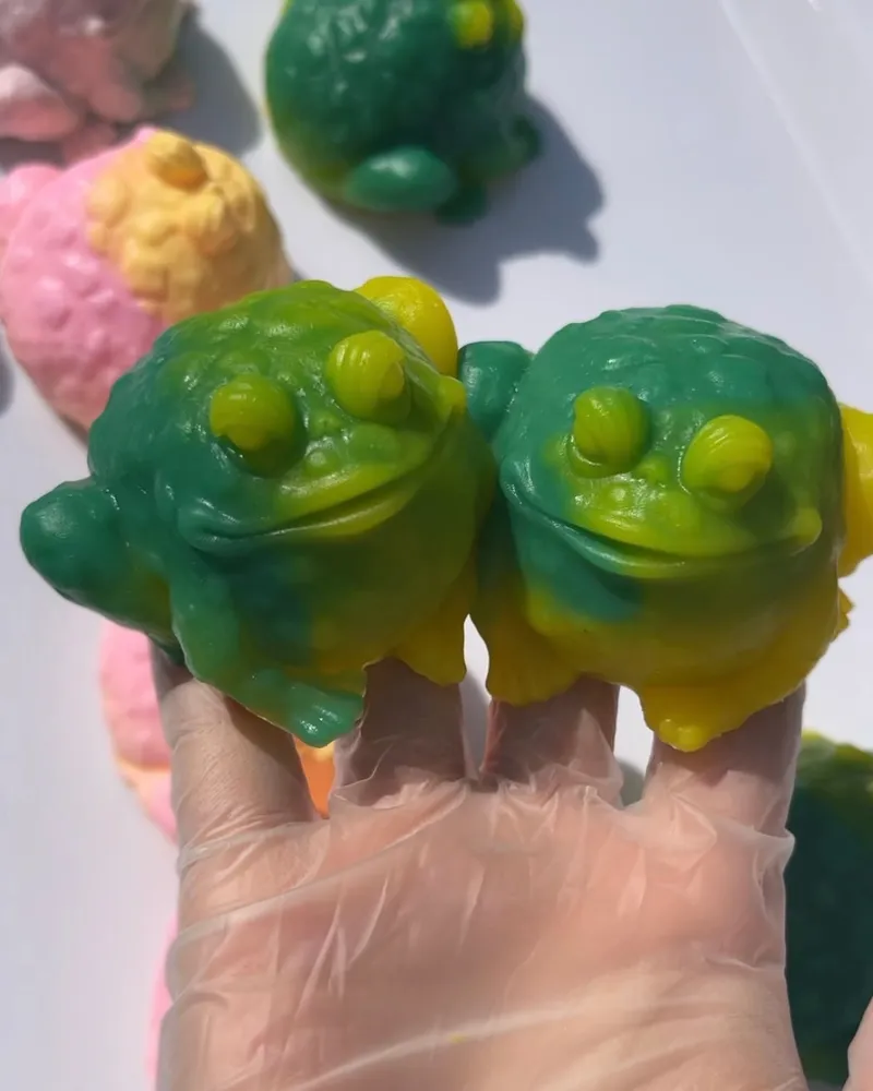 Toads Squishy Stress Relief Decompression Toy