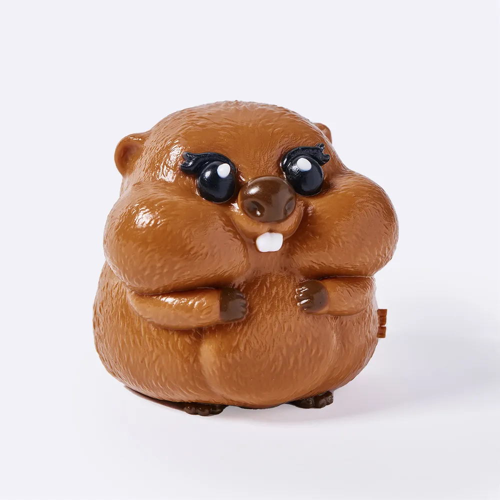 Toffee Groundhog Taba Squishy