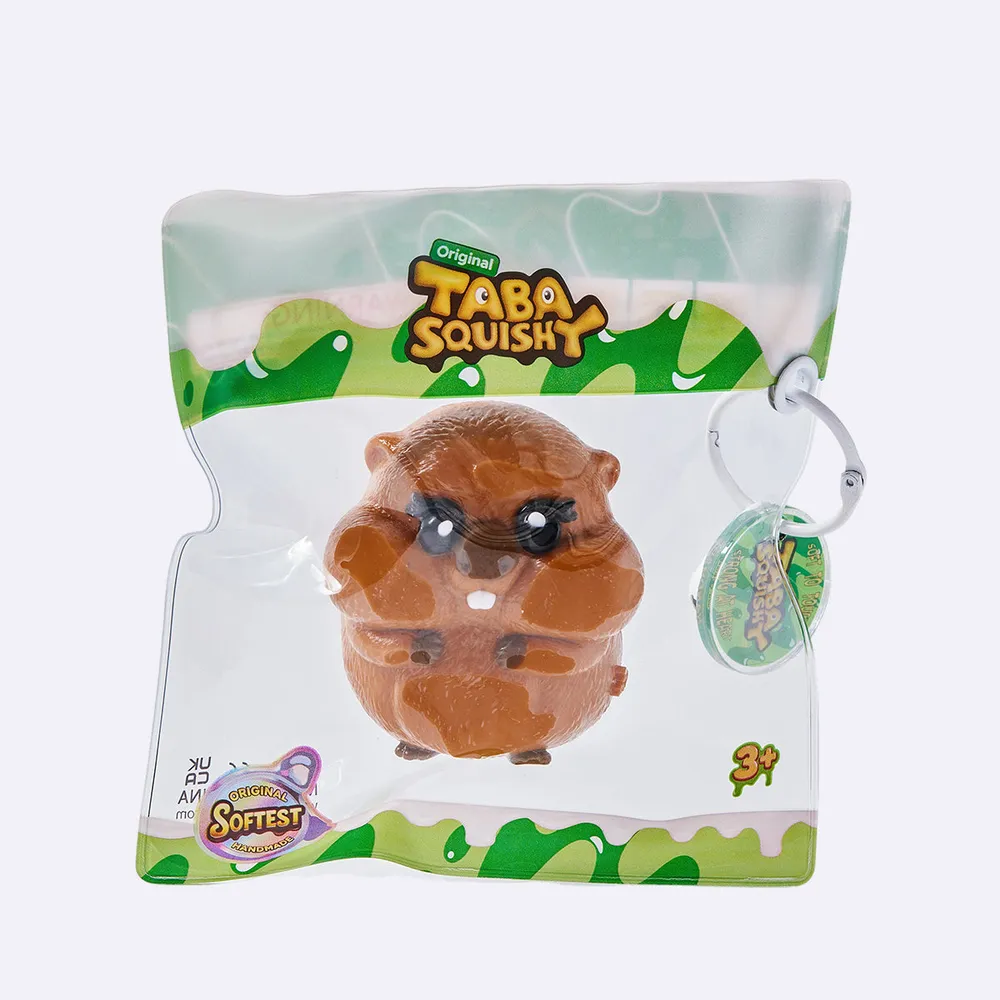 Toffee Groundhog Taba Squishy — photo 3