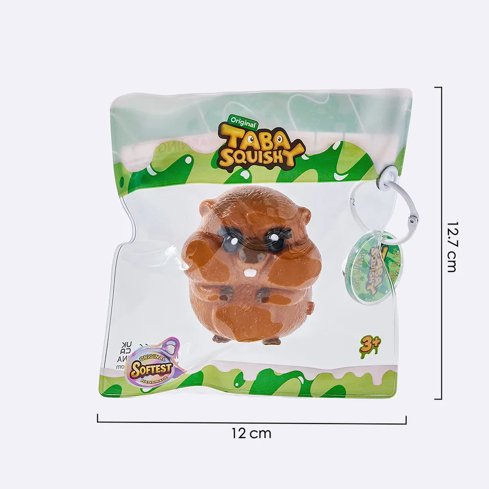 Toffee Groundhog Taba Squishy — photo 6