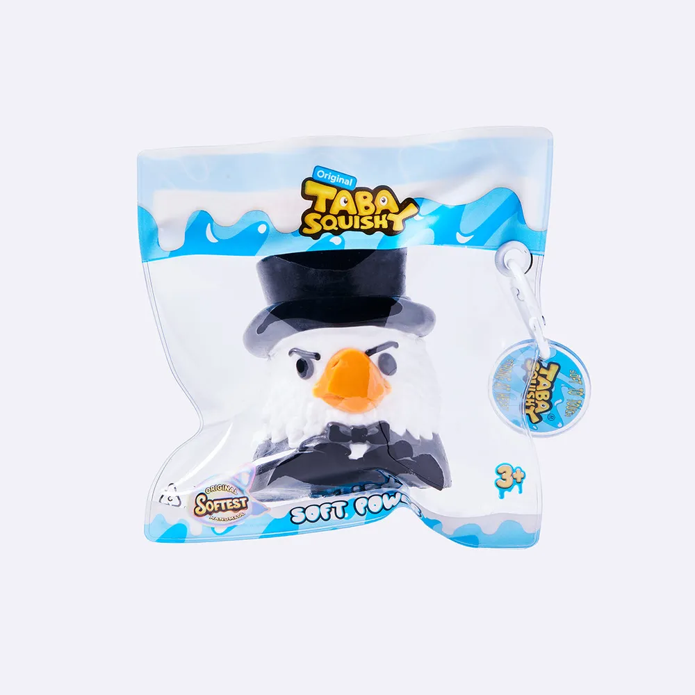 Top Hat Gentleman Eagle Taba Squishy — photo 3