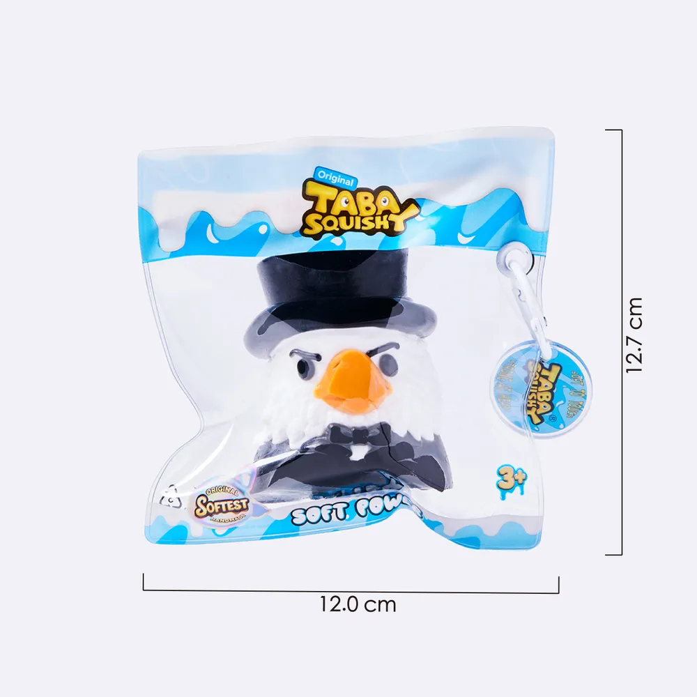 Top Hat Gentleman Eagle Taba Squishy — photo 6