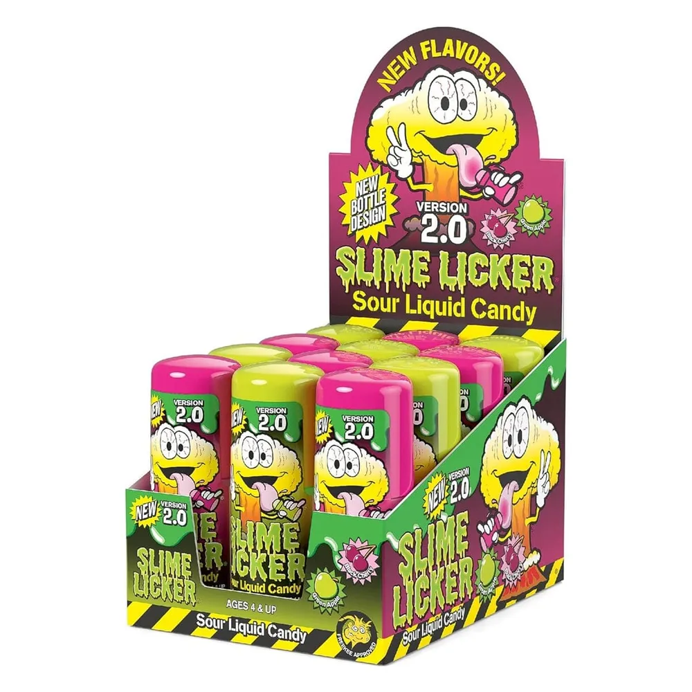 Toxic Waste: Slime Licker 2.0 Version - Green Apple & Black Cherry Roller () — photo 4