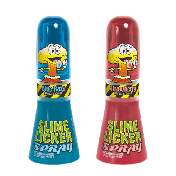 Toxic Waste: Slime Licker Spray & Double Play! Multiple Flavors