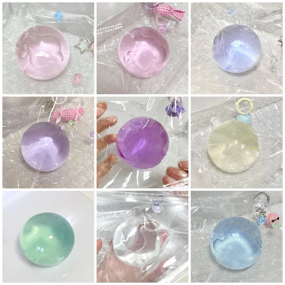 🔮Translucent Ball Squishy Stress Relief Decompression Toy