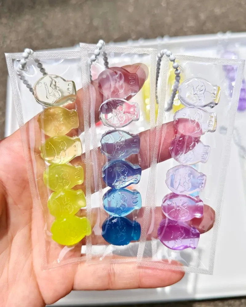 Translucent Taiyaky Squishy Stress Relief Decompression Toy — photo 2