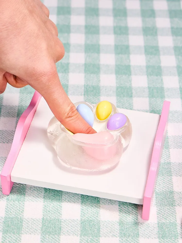 Transparent-colorful Paw Taba Squishy — photo 6