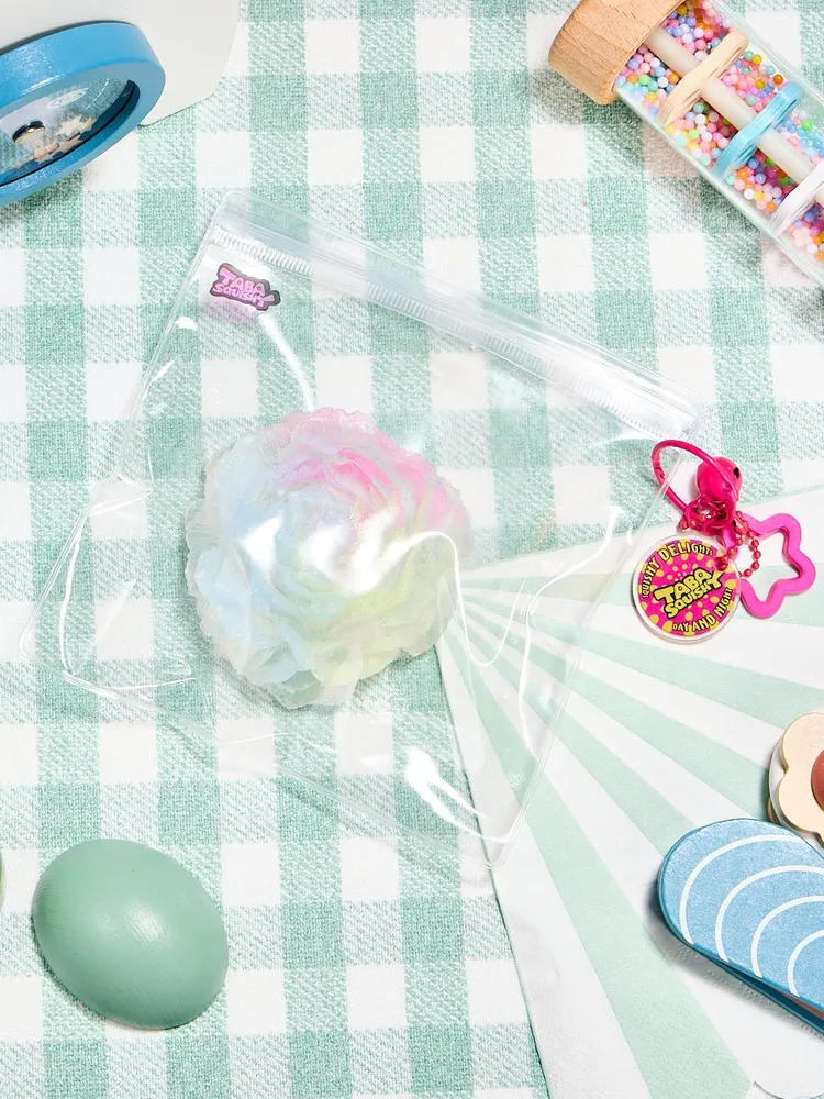 Transparent-colorful Peony Flower Taba Squishy — photo 5