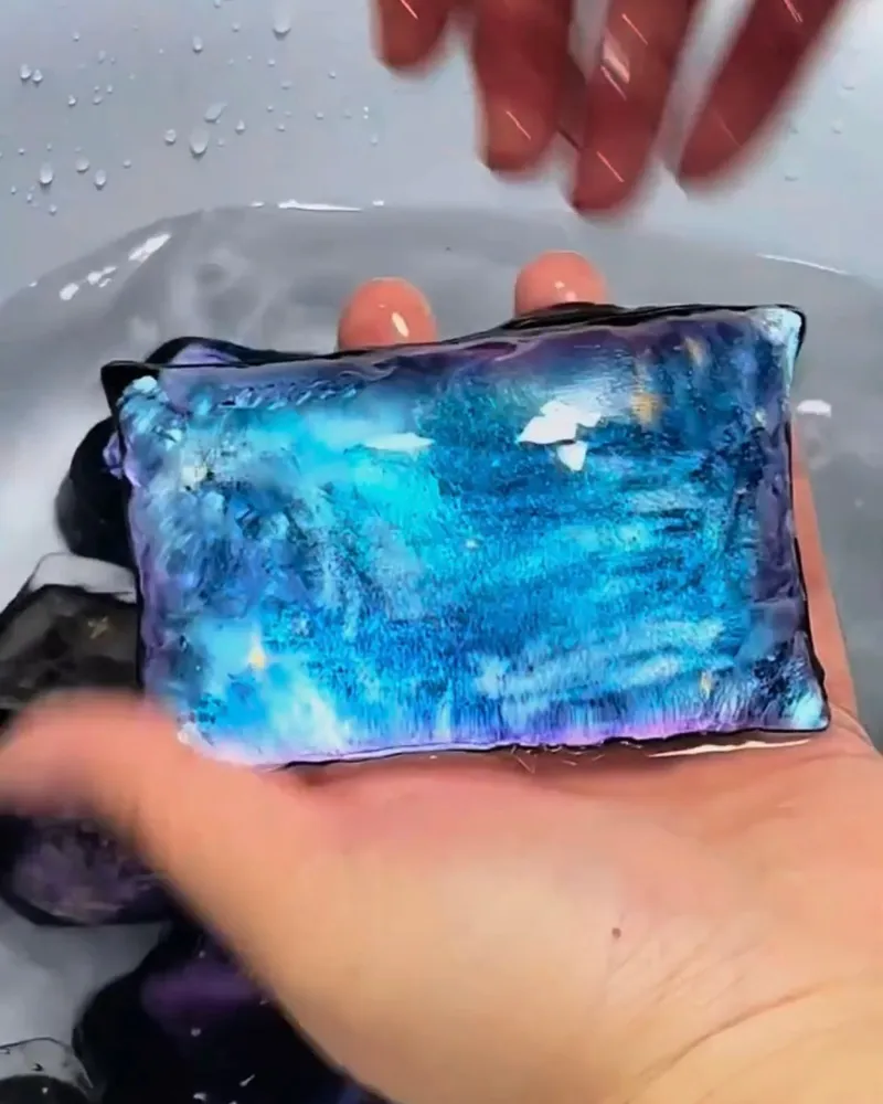 Transparent Cosmos Pillow Squishy Stress Relief Decompression Toy — photo 3
