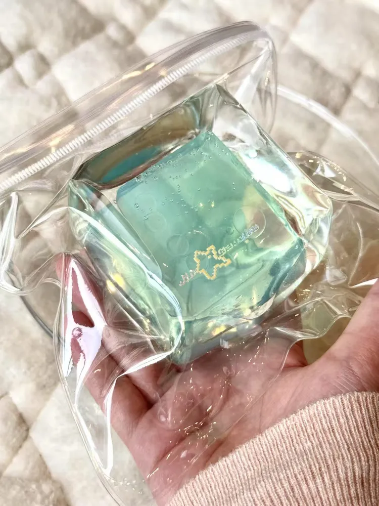 Transparent Cube Squishy Stress Relief Decompression Toy — photo 2