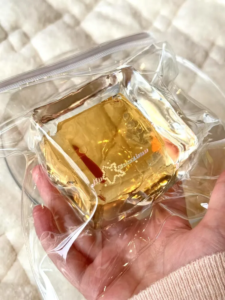 Transparent Cube Squishy Stress Relief Decompression Toy — photo 4