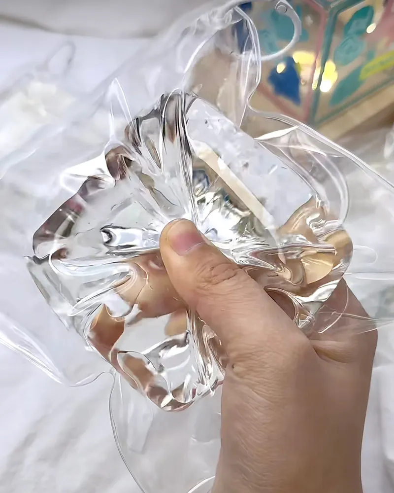 Transparent Ice Cube Squishy Stress Relief Decompression Toy — photo 3