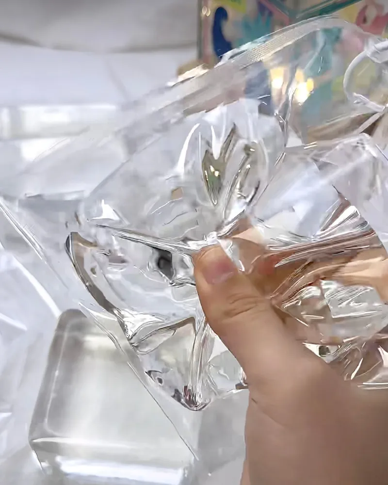 Transparent Ice Cube Squishy Stress Relief Decompression Toy — photo 4