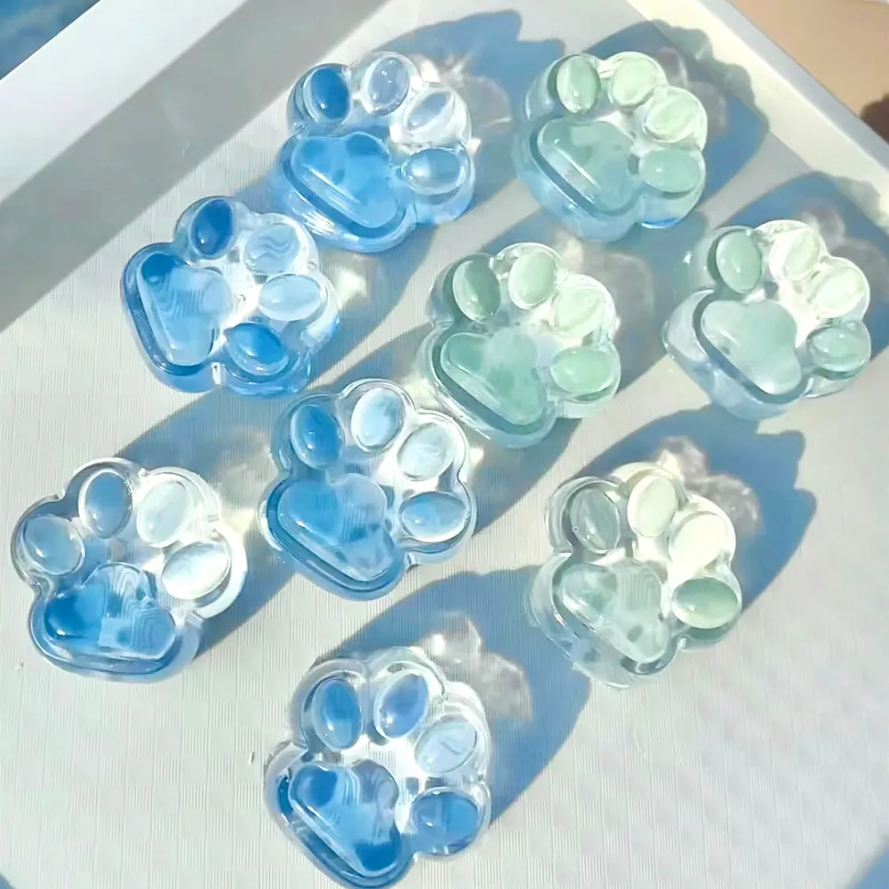 Transparent Kitty Paw Squishy Stress Relief Toy — photo 2