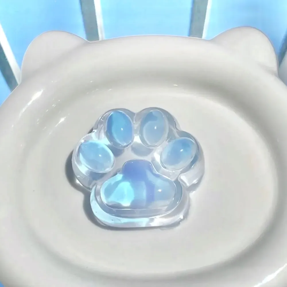 Transparent Kitty Paw Squishy Stress Relief Toy — photo 3