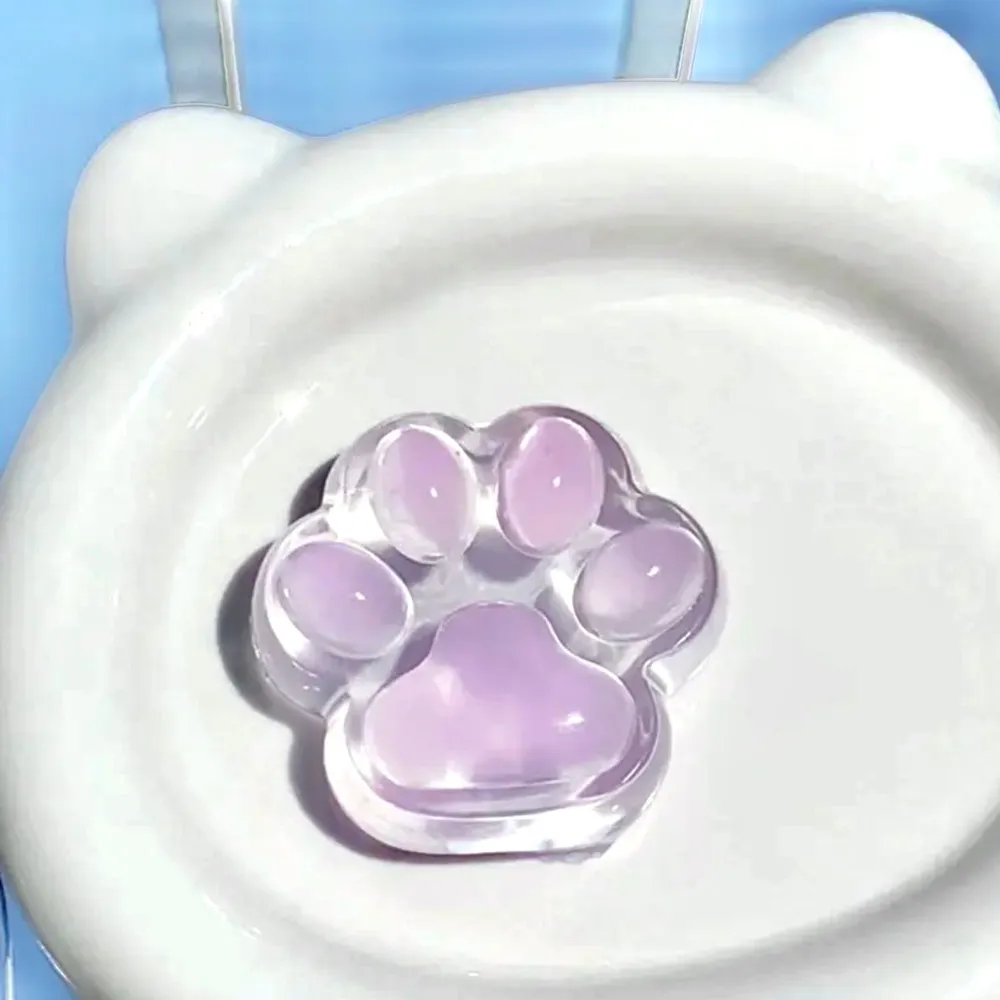 Transparent Kitty Paw Squishy Stress Relief Toy — photo 5