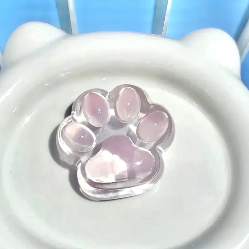 Transparent Kitty Paw Squishy Stress Relief Toy — photo 6