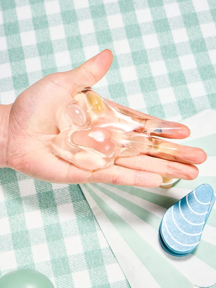 Transparent-light-colorful Paw Taba Squishy — photo 3