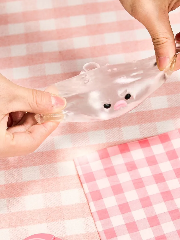 Transparent Pufferfish Taba Squishy — photo 2