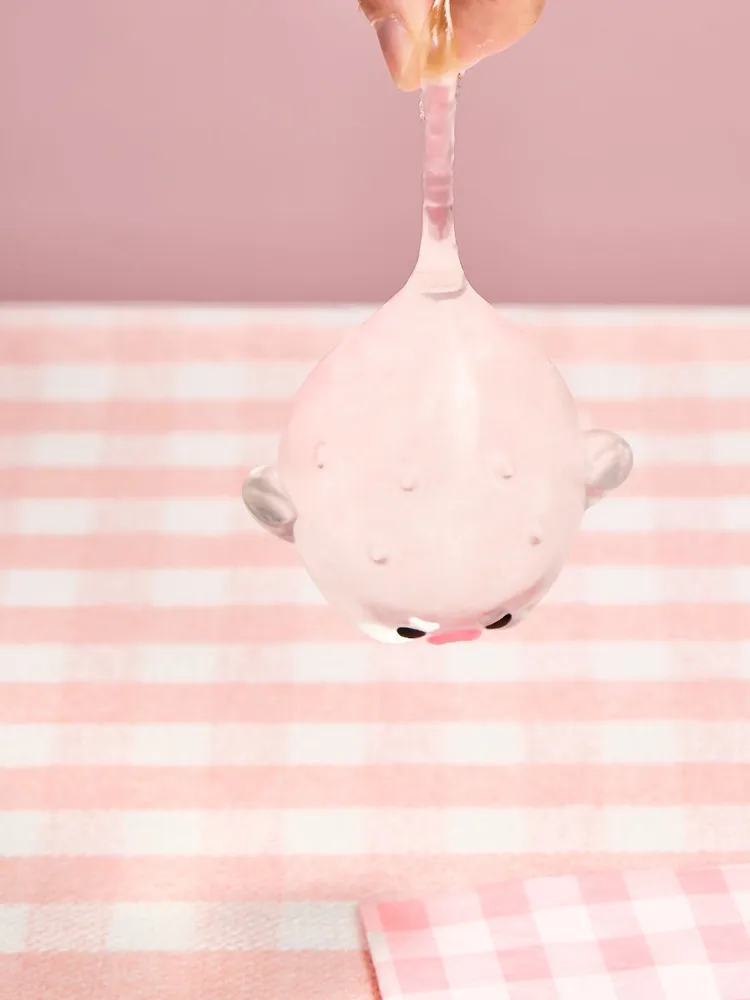Transparent Pufferfish Taba Squishy — photo 3