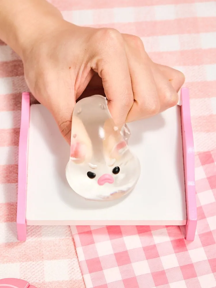 Transparent Pufferfish Taba Squishy — photo 4