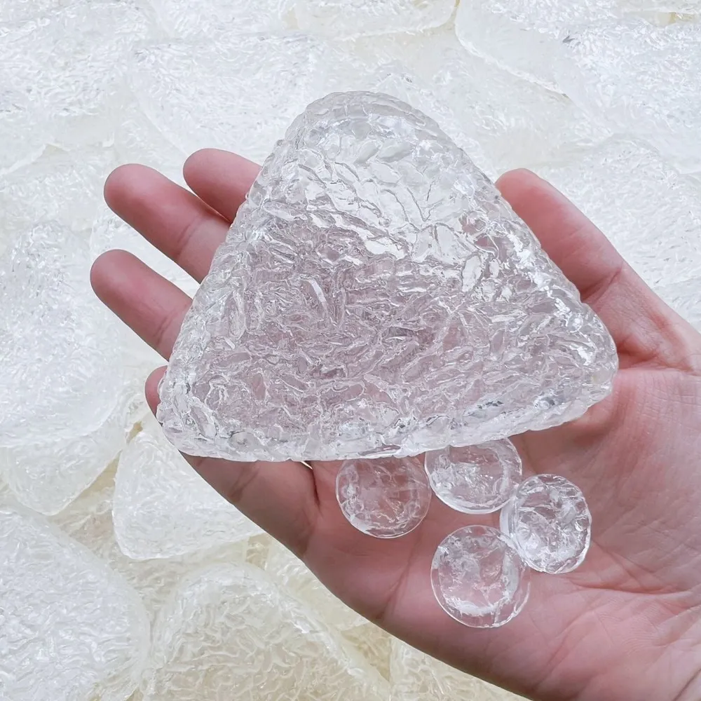 Transparent Rice Ball Stress Ball Skin