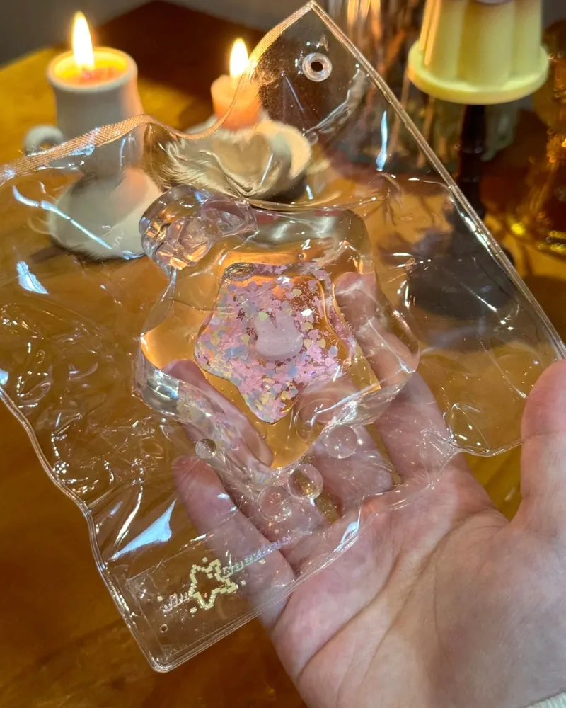 Transparent Wish Bottle Squishy Stress Relief Decompression Toy — photo 3