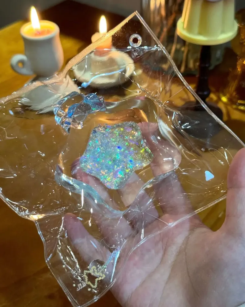 Transparent Wish Bottle Squishy Stress Relief Decompression Toy — photo 5