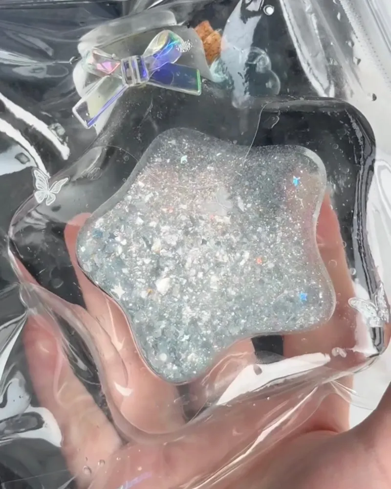 Transparent Wish Bottle Squishy Stress Relief Decompression Toy — photo 2