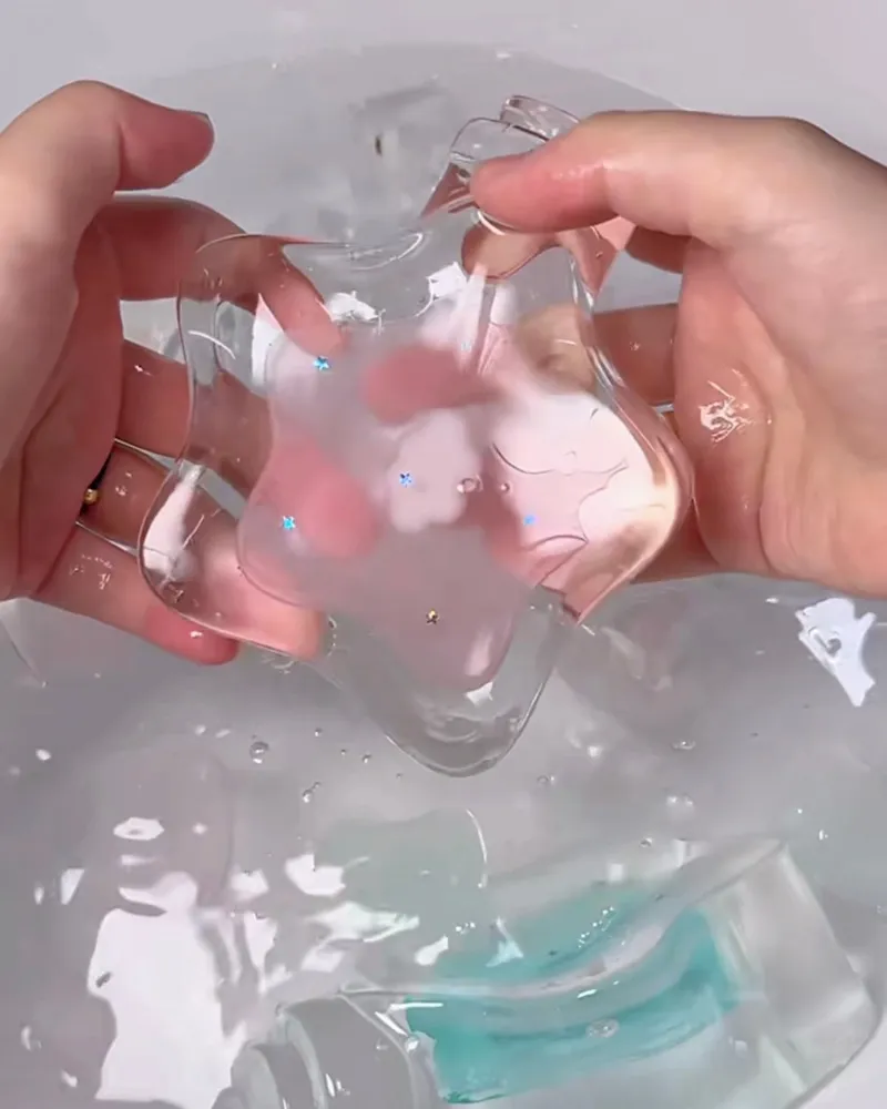 Transparent Wish Bottle Squishy Stress Relief Decompression Toy — photo 3