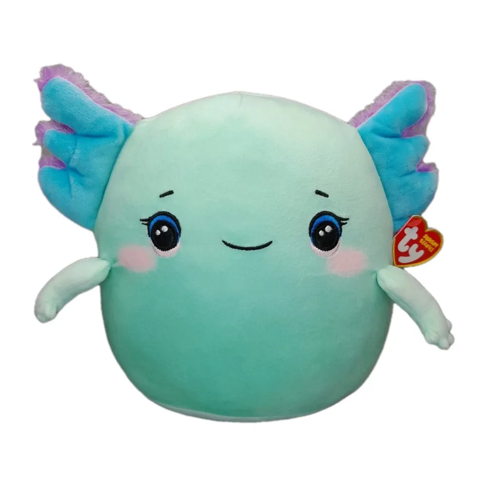 Ty Squish-a-Boos Charlie Axolotl 10"