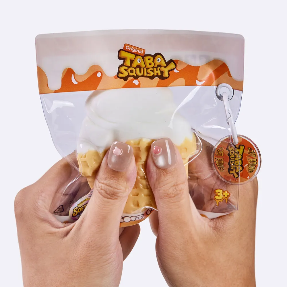 Vanilla Cream Ice Cream Cone Taba Squishy — photo 4