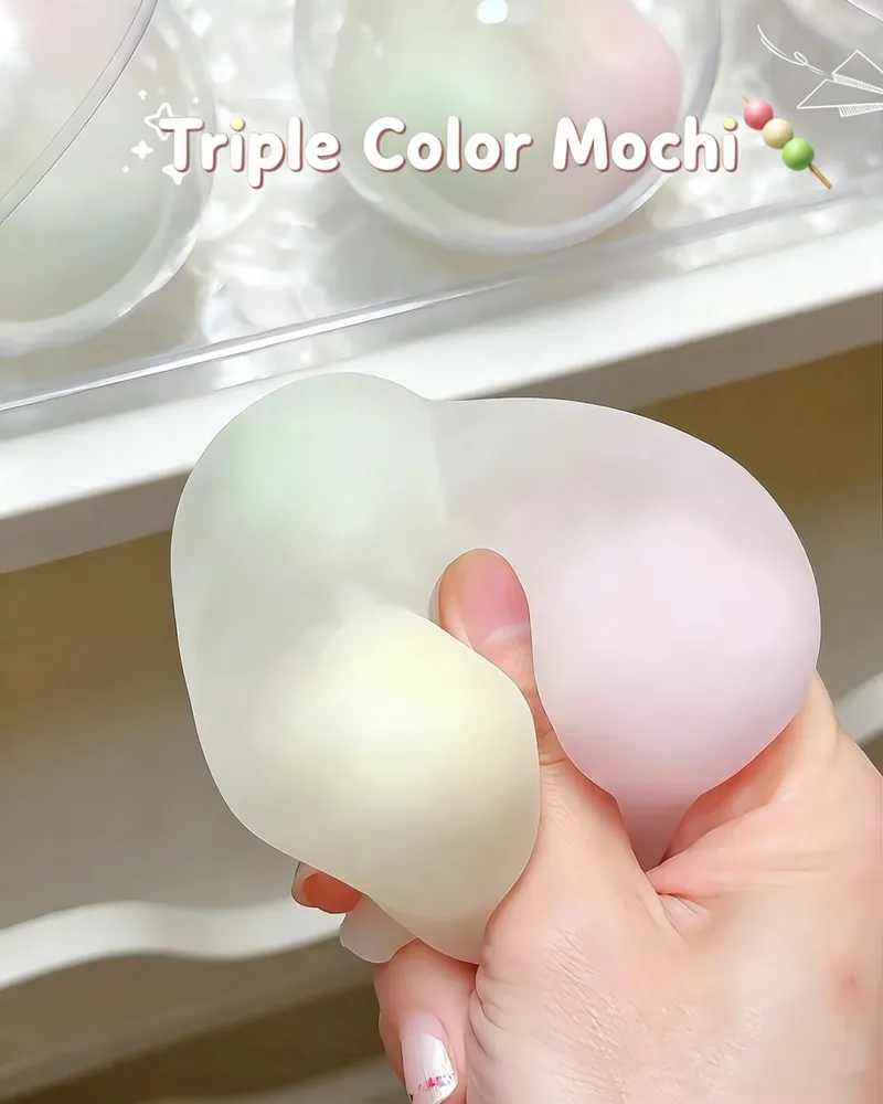 Vaseline Crack Ball Mochi Stress Ball Squishy Stress Relief Decompression Toy — photo 2